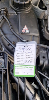 Mercedes-Benz Klasa B cena 42999 przebieg: 204000, rok produkcji 2014 z Leszno małe 277